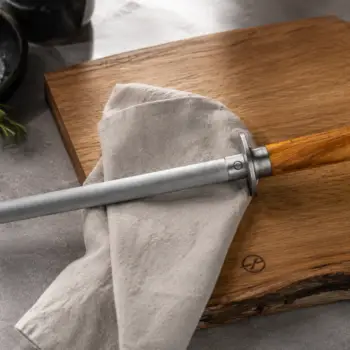 Olive Forged Diamanten aanzetstaal