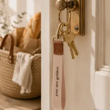 Sleutelhanger ' You are golden'