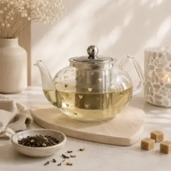 Thee pot (gouden hartjes)