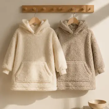 Hoodie Teddy Beige (Kids)