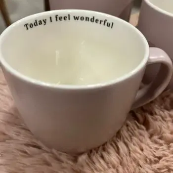 Good mood cup 'Today I feel wonderful'