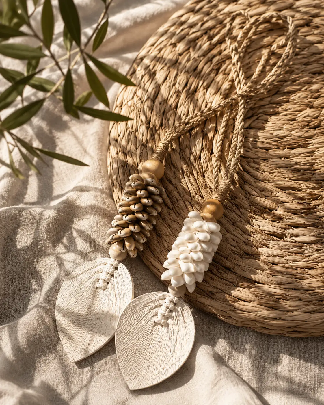 Hanger Boho/Schelp (set van 2 stuks)