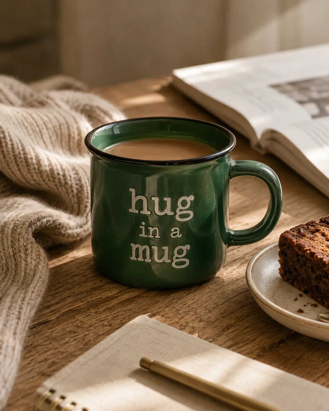 Keramische mok 'Hug in a mug'