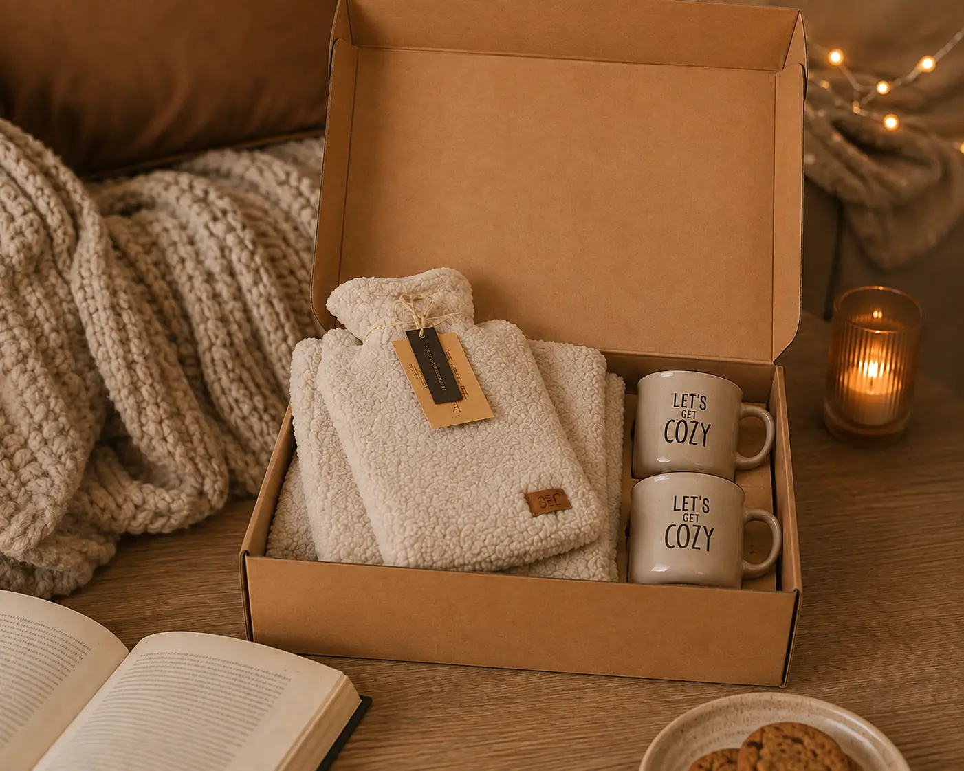 Luxe giftset 'Let's get cozy' - Afbeelding 3